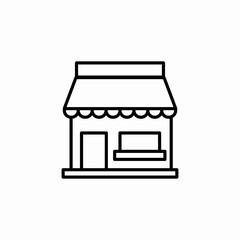 shop store icon sign vector