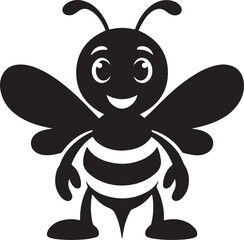 Bee Vector, Merry Christmas  Vector, T-shirt Design, Bee icon