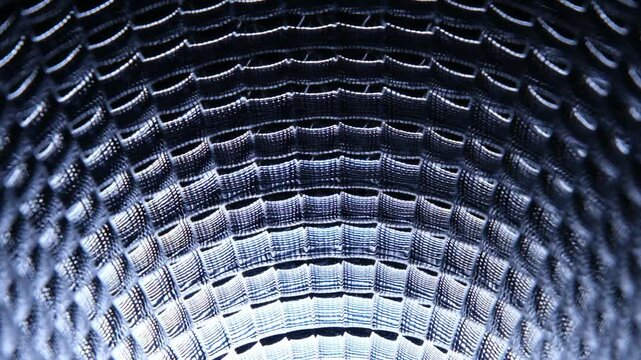 Rotierendes reflektierendes gl&auml;nzendes Licht in rotierendem Lampen Reflektor, Lichttechnik