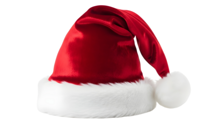Santa hat isolated on white background