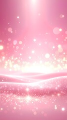 背景素材 キラキラ ピンク色の砂 Background Glitter Pink Sand （Generative AI）