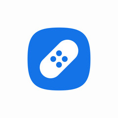 injury patch icon sign vector