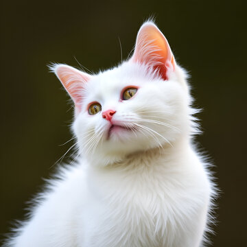 Cute white cate