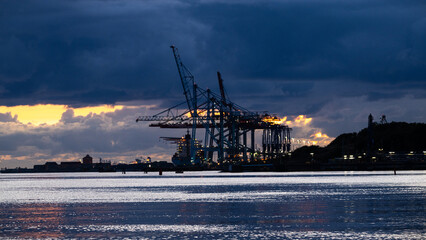 The Cranes, Gothenburgs Harbour, Sweden