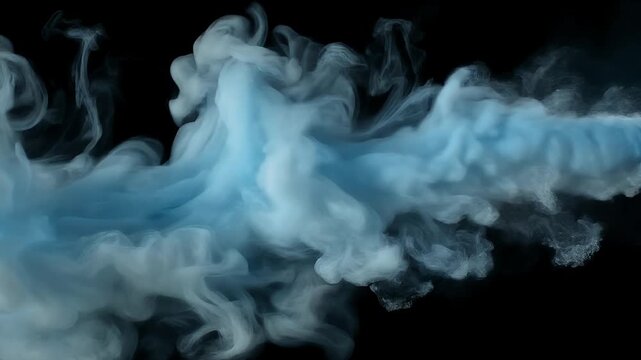 Ultra-Real Cold Freon Leak &ndash; Blue Semi-Frozen Vapor Jet