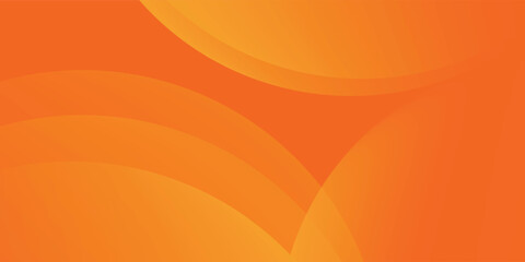 Colorful geometric background. Orange elements with fluid gradient. Dynamic shapes composition. Eps10 vector