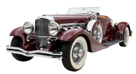 Classic J Boattail Speedster showcases timeless design and elegance on a sunny day