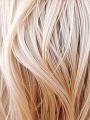 Blond or light brown hair texture background