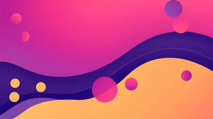 Trendy simple fluid color gradient abstract background with circles and shapes. Vector Illustration For Wallpaper, Banner, Background, Card, Book Illustration, landing page