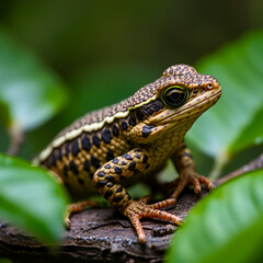Obraz premium Portrait of a Peters's Keeled Cordylid
