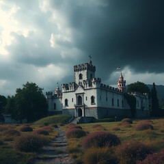 Sombras del Pasado: Un Castillo Bajo la Tormenta