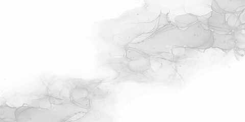Light gray smoke flow texture pattern on white background for abstract design illustration