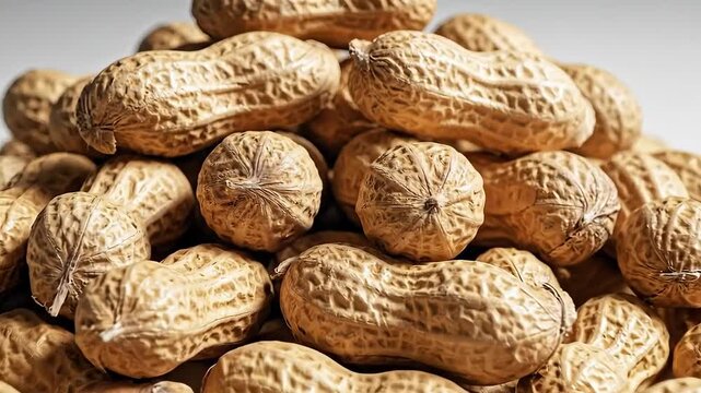 Pile of Peanuts Still Life Healthy Snack and Food Source.