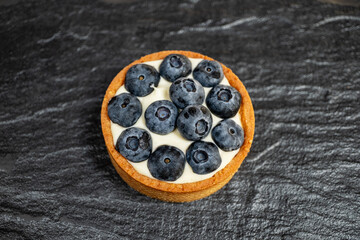 blueberry tartlet