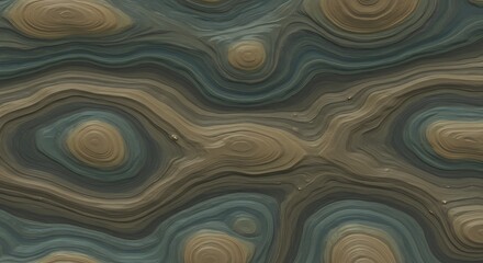 Abstract Wood Grain Texture with Earthy Tones and Organic Patterns.