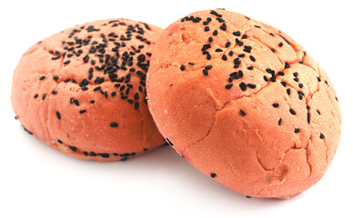 Halloween burger bun