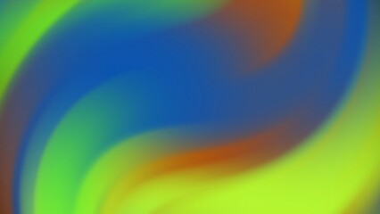 Abstract colorful fluid gradient vibrant wavy background