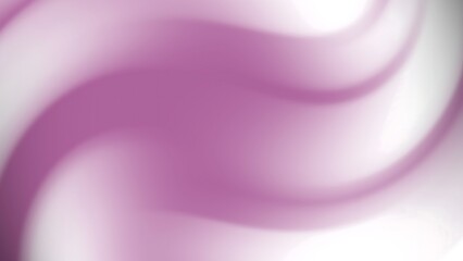Abstract background fluid waves purple white smooth gradient soft curves