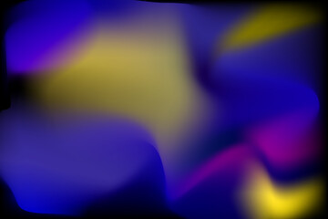 Blurred backgrounds with abstract gradients. A collection of templates for brochures, posters, banners, flyers, and postcards. Cool illustration.