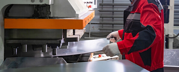 areas for the production of tableware made of sheet iron, buckets for water, conveyor belt