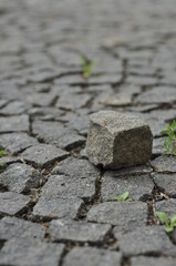 granite paving stones