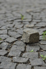 granite paving stones