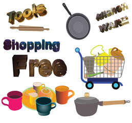 Free shopping Kitchenware with elegant models and new orange ideas.ai