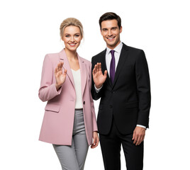 Corporate welcome hosts recording a greeting video to open investor presentations for companies refreshing their image during virtual events and conference live streams reaching worldwide audiences