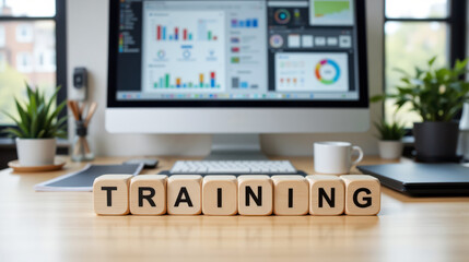 Performance learning dashboard for people operations leaders tracking staff training completion metrics and competence growth to support compliance courses plus internal development program reporting