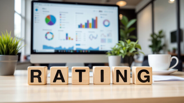 Rating analytics dashboard hero for companies tracking product review scores plus service feedback trends to improve reputation management, increase user trust while supporting data driven decisions