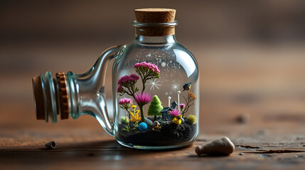 The microcosm in a bottle