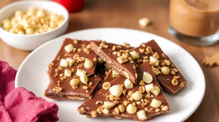 Homemade Chocolate English Toffee