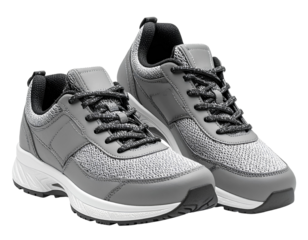 Strawberry isolated on white background clipping path full depth of field - Firefly_Grey Volleyball Shoes isolated on transparent background, png file, no background png