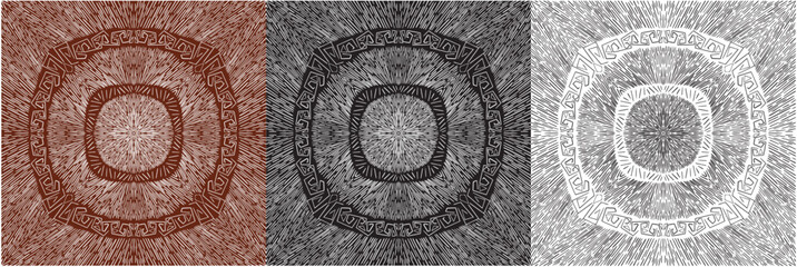 Boho simple seamless design