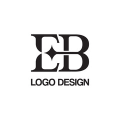 eb modern logo design template
