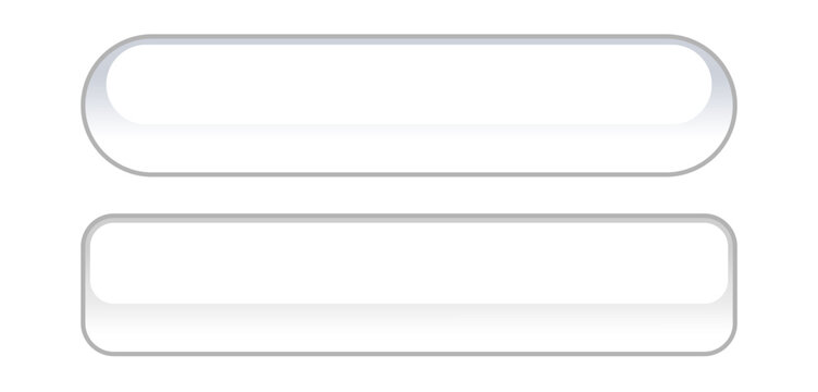 Glass effect web button