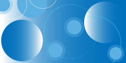 Light blue and white gradient background featuring floating bubble-like geometric circles. Soft  airy  and perfect for modern nice