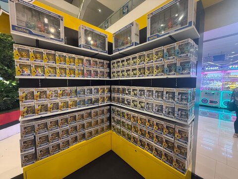 December 2025, SM San Jose del Monte, Philippines: Pokemon Funko Pop! collectibles