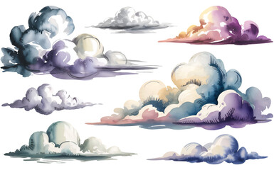 Mixed Cloud Types for Weather Projects