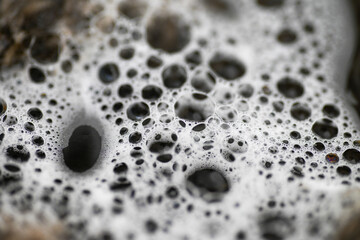 Cashmere Wool Sweater Being Hand Washed with Delicate Detergent