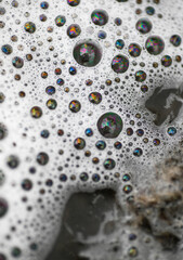 Cashmere Wool Sweater Being Hand Washed with Delicate Detergent