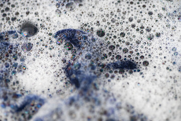 Cashmere Wool Sweater Being Hand Washed with Delicate Detergent