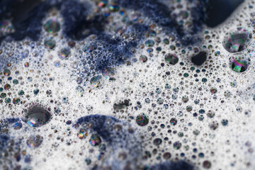 Cashmere Wool Sweater Being Hand Washed with Delicate Detergent