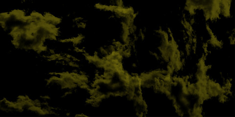 Abstract swirls of vibrant green and black smoke against a black backdrop. Vibrant neon smoke with sharp contrast for creative background design. perfect for evoking mystery or a cinematic atmosphere
