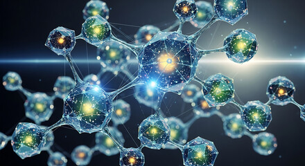 Simple line art illustration of a modern double bed with pillows, isolated on a gray background for sleep and rest concepts