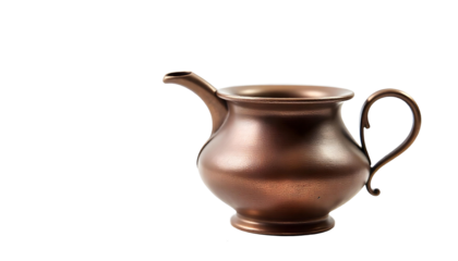 A dallah teapot against a transparent backdrop, embodying the essence of Ramadan's rich cultural and culinary traditions