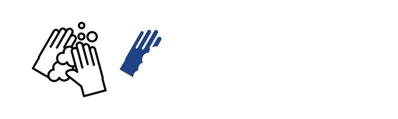 Obraz premium Wash multiple icon