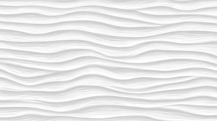 Obraz premium seamless pattern white waves for minimal and modern designs.