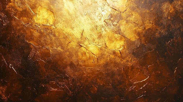 An abstract background featuring a warm golden burst of light and particles against a cold, textured dark blue backdrop. Evokes a sense of magic, energy, and cosmic wonder.