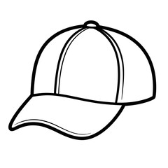 baseball cap vector illustration